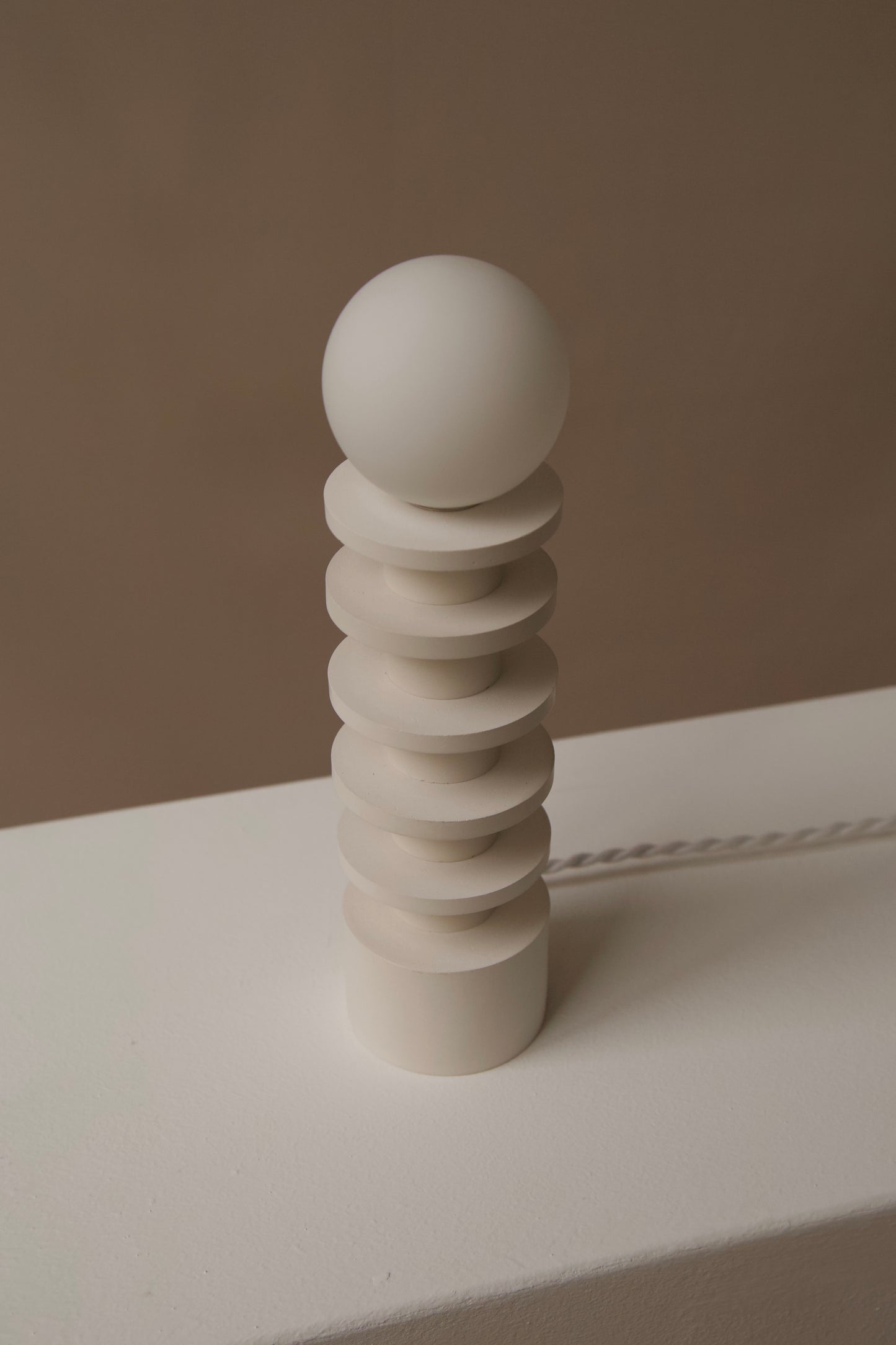 SEQUENCE N°1 Lamp - Limestone